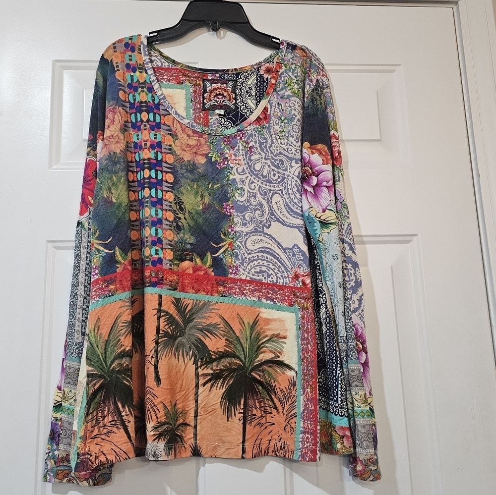 Johnny Was The Janie Shirt Size Small